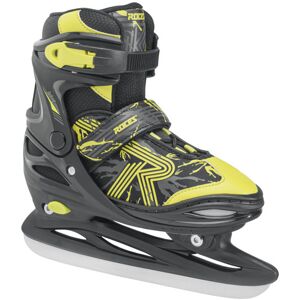 Roces Jokey Ice 3.0 - pattini da ghiaccio - bambino Black/Yellow 30/33