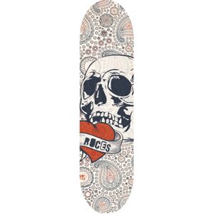 Roces Textureskull Concave - Skateboard White/Red