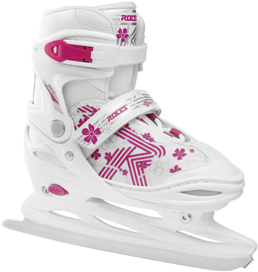 Roces Jokey Ice 3.0 - pattini da ghiaccio - bambina White/Pink 34/37