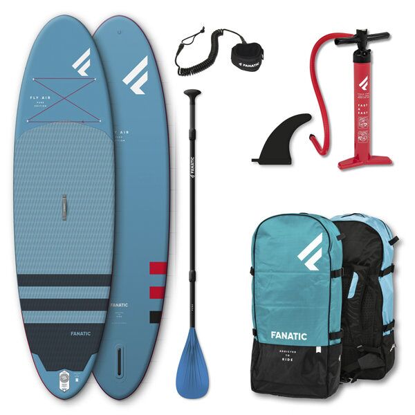 fanatic package fly air/pure 10'4'' - sup blue/red