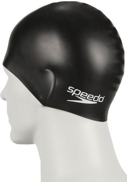 speedo plain moulded silicone - cuffia - bambino black