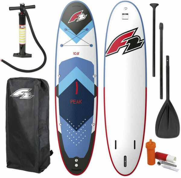 F2 Peak Set 314x79x15 cm - SUP White/Blue/Black/Red