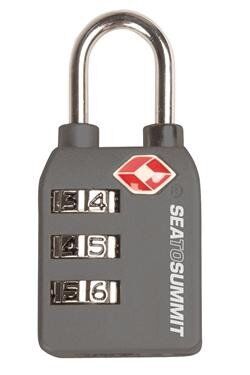 Sea to Summit Travelling Light Combination TSA Lock - lucchetto per bagaglio Grey