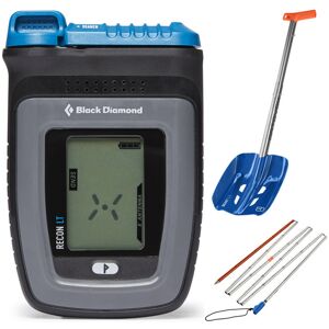 Black Diamond Set Recon LT Beacon: dispositivo ARTVA+pala+sonda Black/Grey/Blue