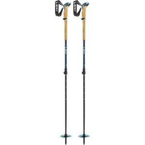 Leki Bernina Lite 2 W - bastoncini scialpinismo - donna Black/Blue 135 cm