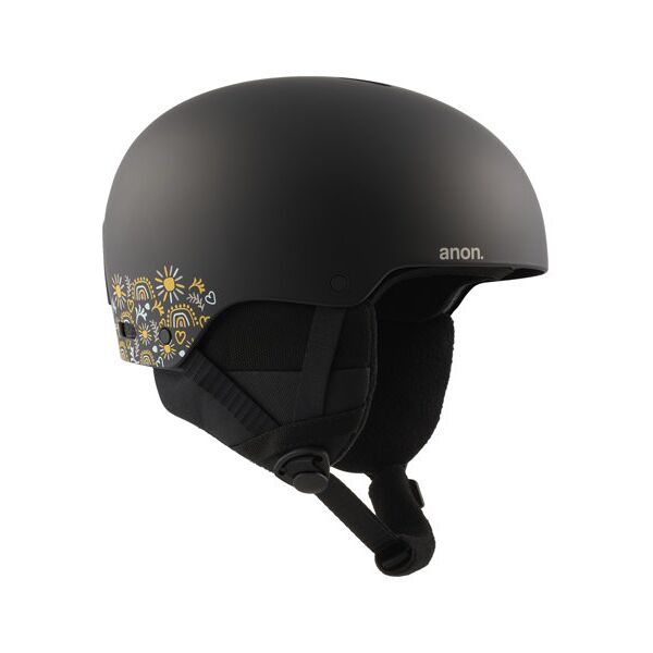 anon rime 3 - casco sci e snowboard - bambino black s/m