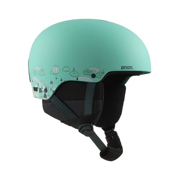 anon rime 3 - casco sci e snowboard - bambino green s/m