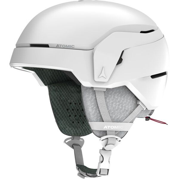 atomic count jr - casco sci - bambino white/grey s (51-55 cm)