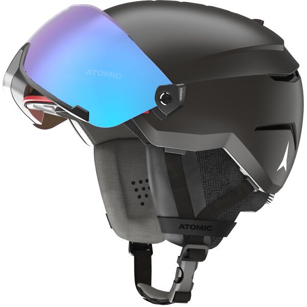 atomic savor visor stereo - casco sci alpino black s (51-55 cm)