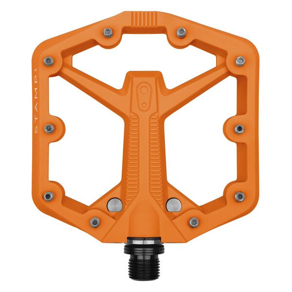 crankbrothers stamp 1 gen 2 small - pedale flat orange