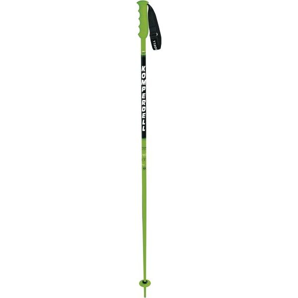 komperdell nationalteam 18 mm - bastoncini da sci green/black 115 cm