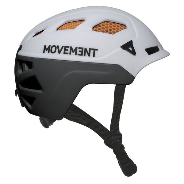 movement 3 tech alpi - casco scialpinismo grey/orange l