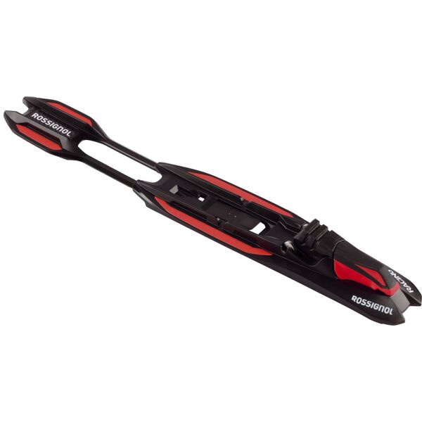 rossignol race jr skate - attacco sci fondo skating - bambini black/red