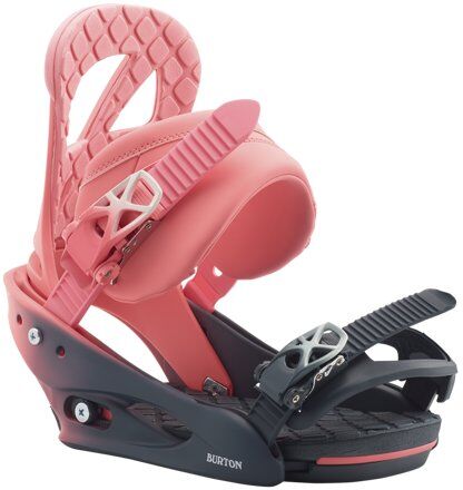 Burton Stiletto - attacco snowboard - donna Pink L