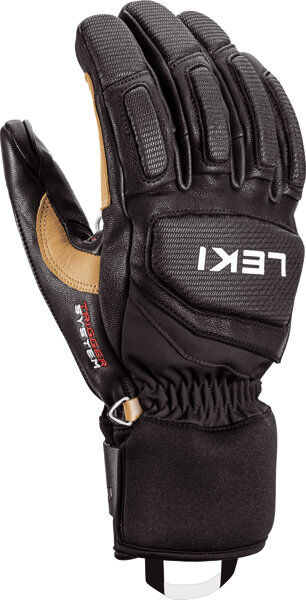 Leki Griffin Pro 3D M - guanti da sci - uomo Black/Brown 8