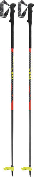 Leki Mezza Lite - bastoncini scialpinismo Black/Red 115 cm