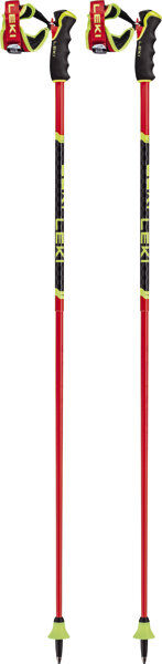 Leki Venom GS 3D - bastoncini sci alpino Red/Black 125