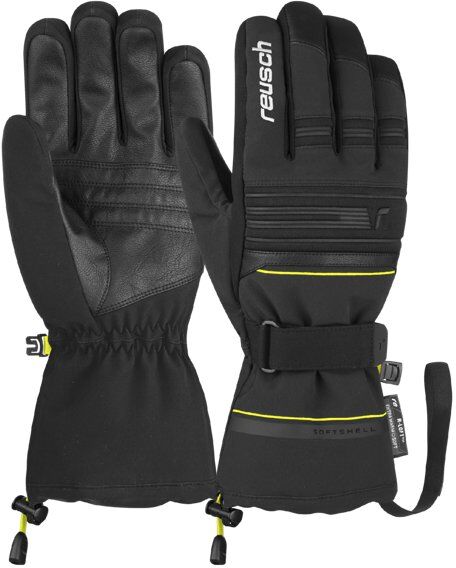 Reusch Kondor R-TEX XT - guanti da sci - uomo Black/Yellow 8