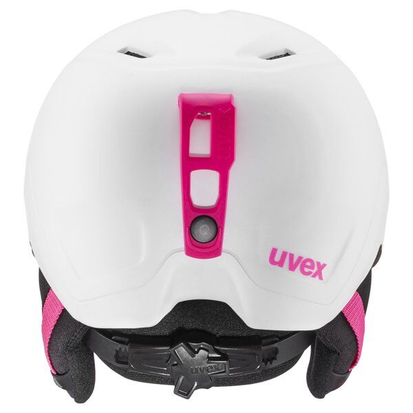 Uvex Heyya Pro - casco sci - bambini White/Pink 51-55 cm