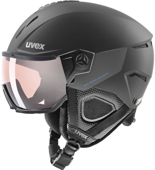 Uvex Instinct visor pro V - casco sci Black 59-61 cm