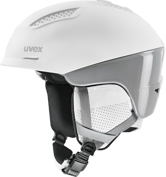 Uvex Ultra Pro - casco sci White/Grey 51-55 cm