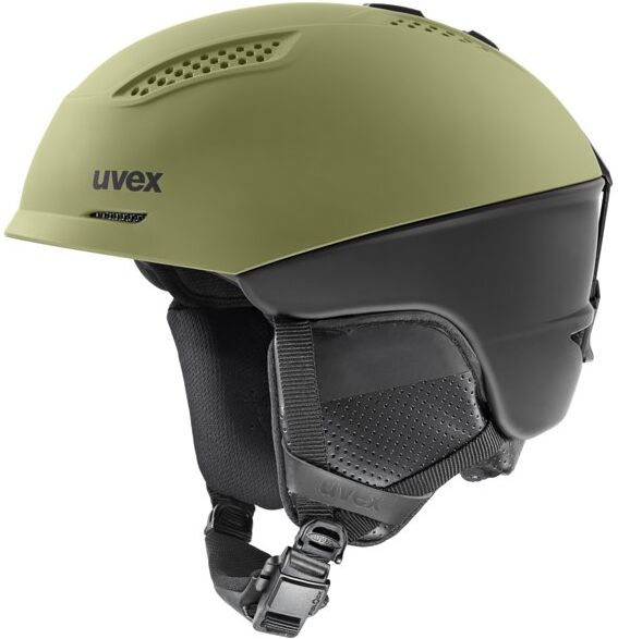 Uvex Ultra Pro - casco sci Black/Green 59-61 cm