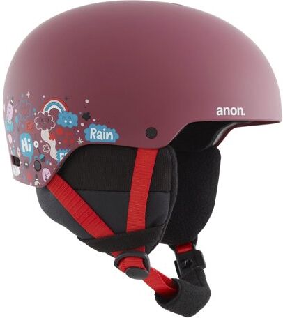 Anon Rime 3 - casco sci e snowboard - bambino - Red