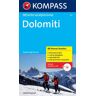 Kompass Atlante scialpinismo Dolomiti - Guide per scialpinismo