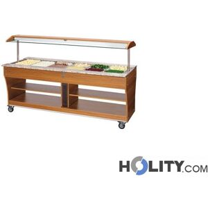 Carrello Ed Espositore Buffet Caldo H220_298