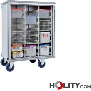 Carrello Per Contenitori Sterili A 3 Sezioni H410_36