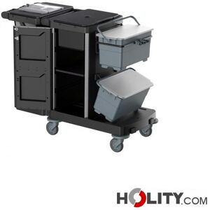 Carrello Pulizie Ospedaliere In Plastica Re Use H489_29