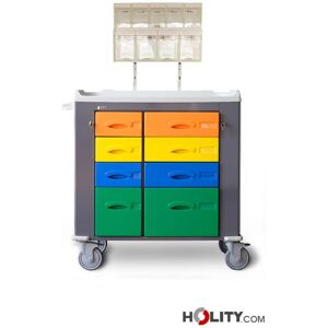 Carrello Per Medicazione Con Cassetti H564_35