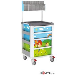 Carrello Per Reparto Pediatrico H619_33