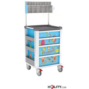 Carrello Per Reparti Di Pediatria H619_35