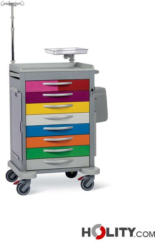 Carrello Emergenze Pediatrico H564_80