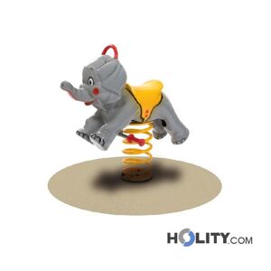 Giochi A Molla Elefante Per Parco Giochi H350_154