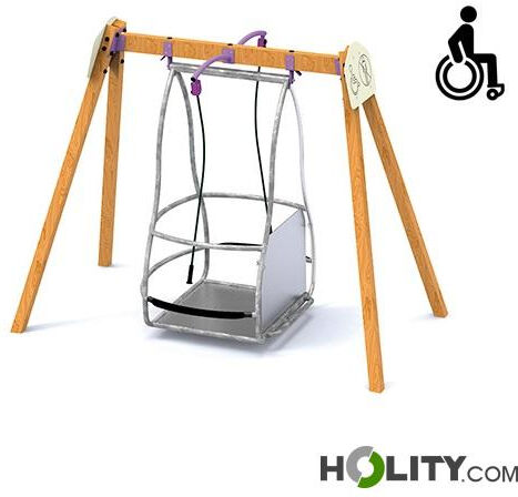 Altalena Con Cestello Per Bambini Disabili H763_14