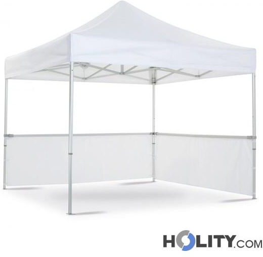 Gazebo Pieghevole Con Mezze Pareti H757_06