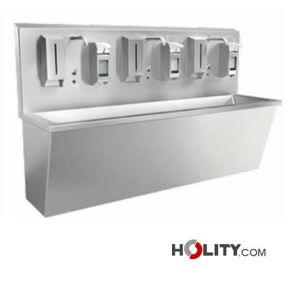 Lavabo Chirurgico Inox 3 Posti 190 Cm H624_19