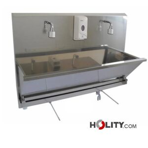 Lavabo Chirurgico Con Rubinetti Elettronici H740_14