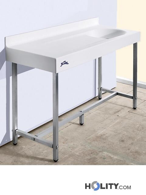 Piano Lavabo Con Fasciatoio Per Studi Pediatrici H621_03