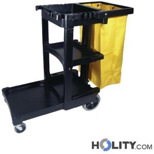 Carrello Pulizia Con Portasacco H464_206