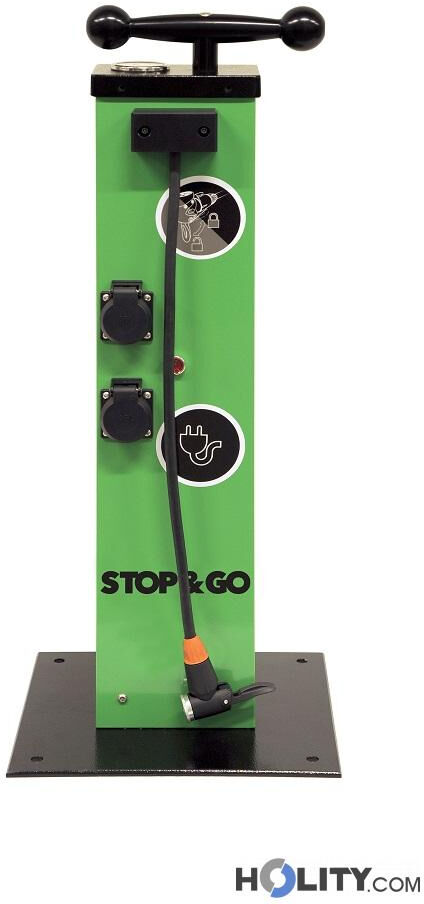 Stazione Di Ricarica E Gonfiaggio Pneumatici E-Bike H617_04 Stazione Di Ricarica E Gonfiaggio Pneumatici E-Bike H617_04