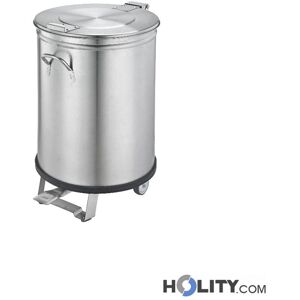 Pattumiera Inox Con Pedale H215_201