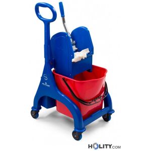 Carrello Pulizia Con Secchio 25 Litri H422_50