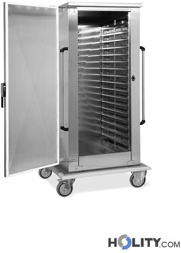 Armadio Inox Porta Teglie Gn H22_239