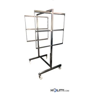 Carrello Stagionatura Salumi 3 Piani H750_01