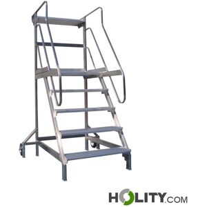 Scala A Rampa In Acciaio Inox H853_01