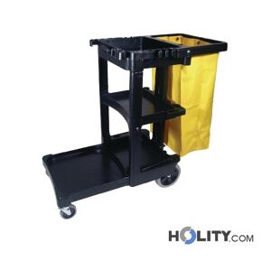 Carrello Pulizia Con Portasacco H464_206