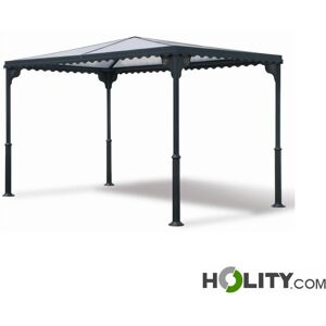 Gazebo Per Arredo Urbano Rettangolare H140_407